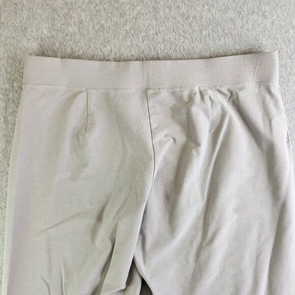 Eileen Fisher Pants Womens XL Gray Stretch Crepe Straight Career Office Work - Picture 6 of 15